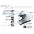 Шлем интеграл HJC RPHA 11 Skyrym Helmet
