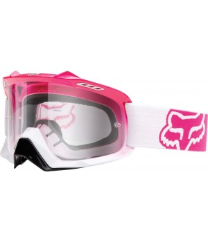 Очки для кросса FOX AIRSPC Goggle - Hot Pink - White Fade - Clear