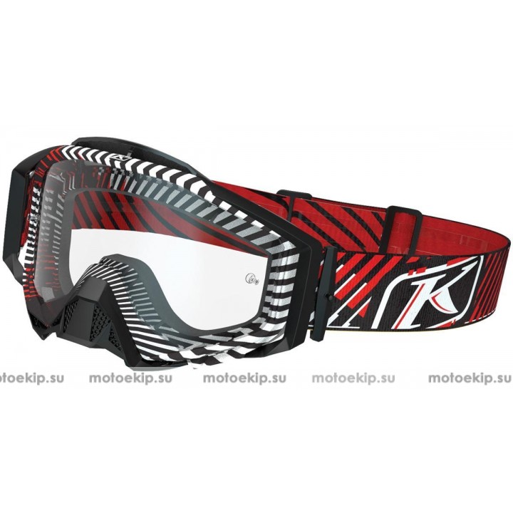 Очки для кросса Klim Radius Pro Brille Fire Thorn clear