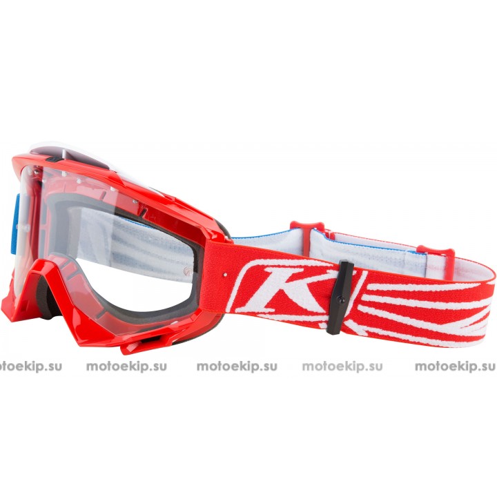 Очки для кросса Klim Radius Nemesis Red