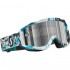 Очки для кросса Scott Hustle MX Black Blue Silver Chrome Goggle