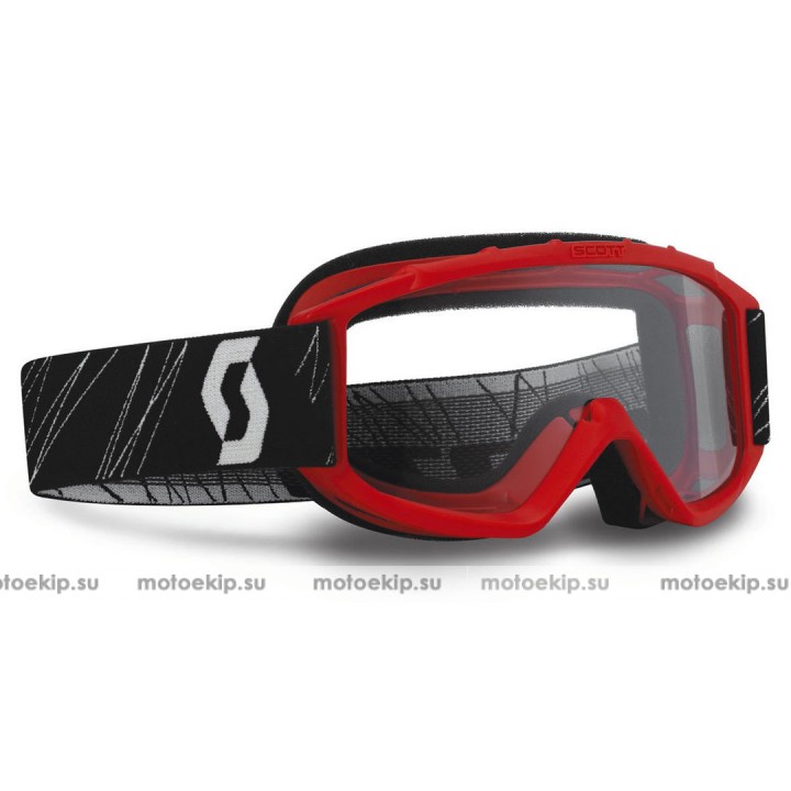 Очки для кросса SCOTT 89Si Youth - Red