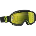 Очки для кросса Scott Hustle MX Goggle Black Fluo Yellow Очки для кросса Scott Hustle MX Goggle Black Fluo Yellow