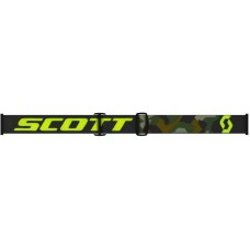 Очки для кросса Scott Hustle MX Goggle Grey Fluo Yellow Chrome Works