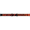 Очки для кросса Scott Hustle MX Goggle Black Fluo Orange Chrome Works