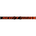Очки для кросса Scott Hustle MX Goggle Black Fluo Orange Clear Works