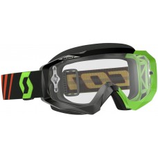 Очки для кросса Scott Hustle MX Goggle Black Fluo Green