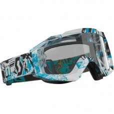 Очки для кросса Scott Hustle MX Vice Black Blue Goggle Очки для кросса Scott Hustle MX Vice Black Blue Goggle