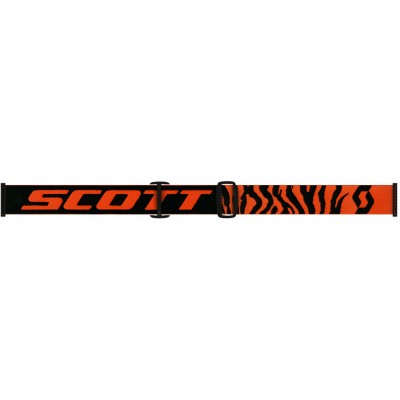 Очки для кросса Scott Recoil XI Goggle Black Fluo Orange Chrome Works