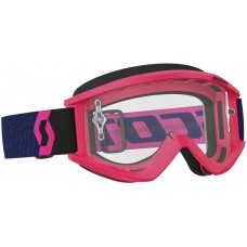 Очки для кросса Scott Recoil XI Goggle Blue Fluo Pink Clear Works