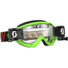 Очки для кросса Scott Recoil XI WFS Goggle Black Fluo Green