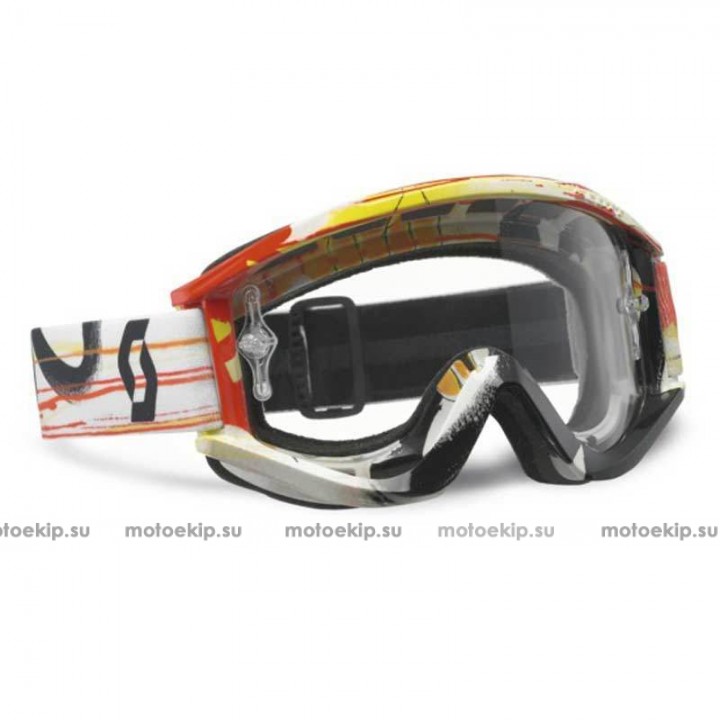 Очки для кросса Scott RecoilXi Pro Goggle Clear Works-3602113