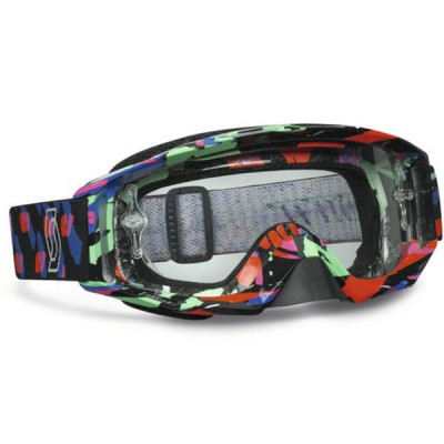 Очки для кросса Scott Tyrant Plasma Black-Clear Works
