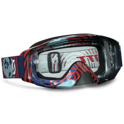 Очки для кросса Scott Tyrant vinyl blue-red clear works