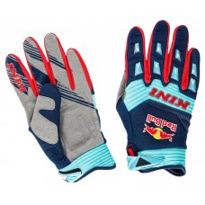 Перчатки для мотокросса Kini Red Bull Competition White/Navy