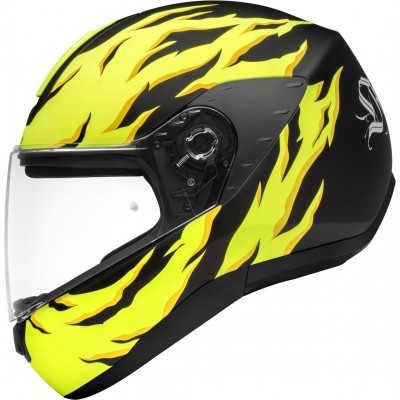 Шлем интеграл Schuberth R2 Renegade Черный/Желтый