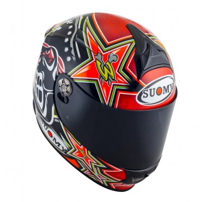 Шлем Suomy SR Sport Biaggi Replica 2015 Red Full Face Helmet