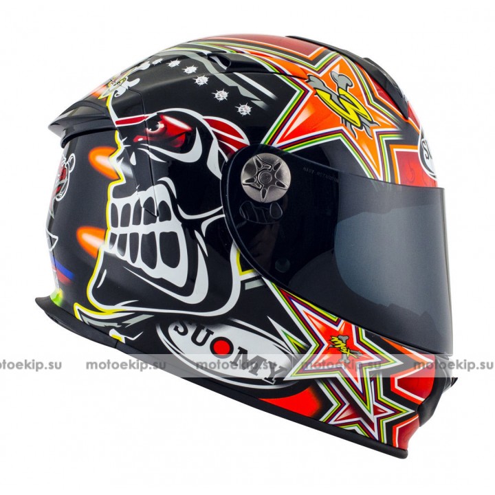 Шлем Suomy SR Sport Biaggi Replica 2015 Red Full Face Helmet