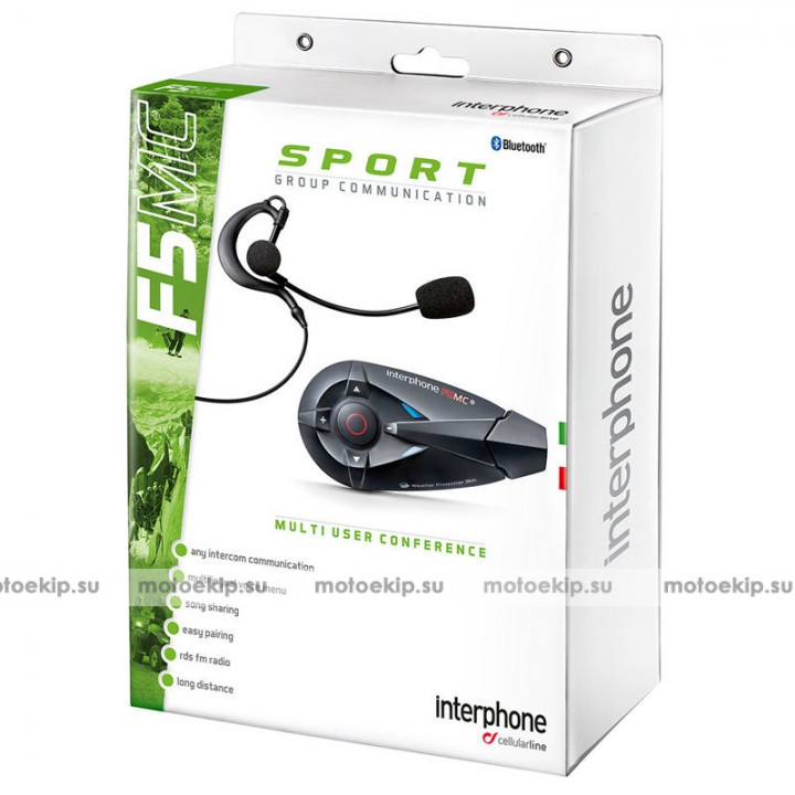 Interphone F5MC Sport - Single Pack
