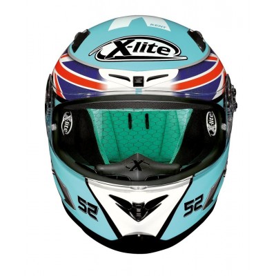 Шлем интеграл X-Lite X-802RR Replica D.Kent - Aquamarine