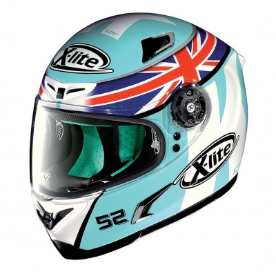 Шлем интеграл X-Lite X-802RR Replica D.Kent - Aquamarine
