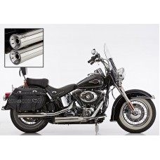 Falcon 2-2 Complete Exhaust System Harley Davidson