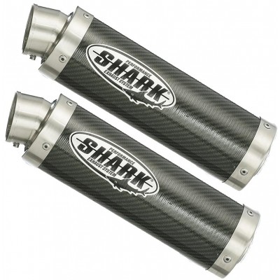 Shark Dual Exhaust System Track 1000 EG/BE
