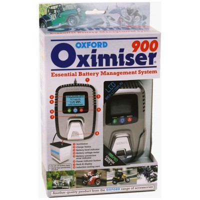 Oxford Oximiser 900 Battery Care