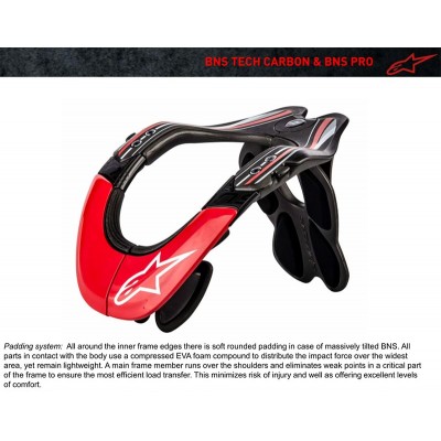 Alpinestars Bionic Neck Support Tech Carbon