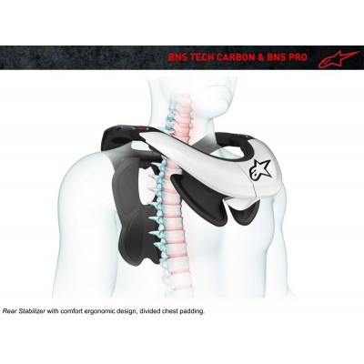 Alpinestars Bionic Neck Support Tech Carbon