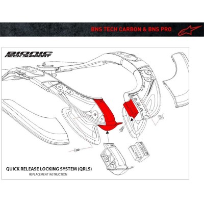 Alpinestars Bionic Neck Support Tech Carbon