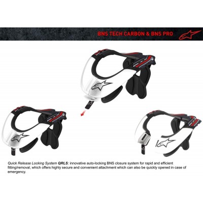 Alpinestars Bionic Neck Support Tech Carbon