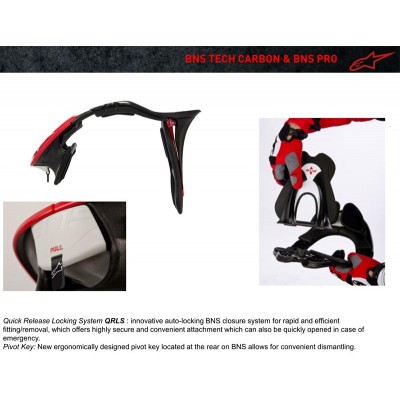Alpinestars Bionic Neck Support Tech Carbon